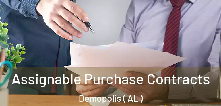  Assignable Purchase Contracts Demopolis ( AL )