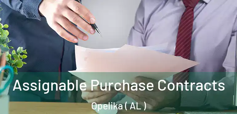  Assignable Purchase Contracts Opelika ( AL )