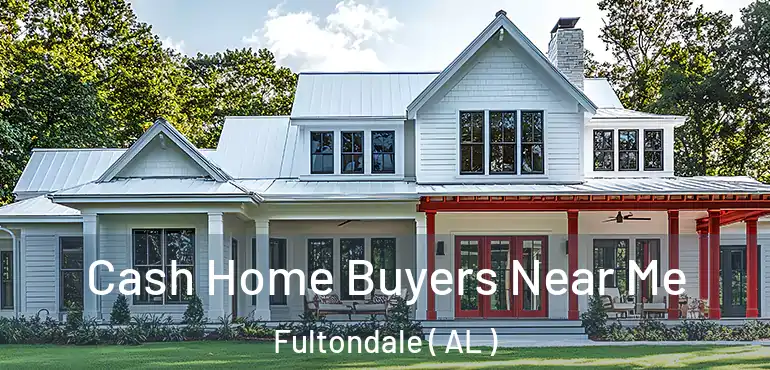  Cash Home Buyers Near Me Fultondale ( AL )