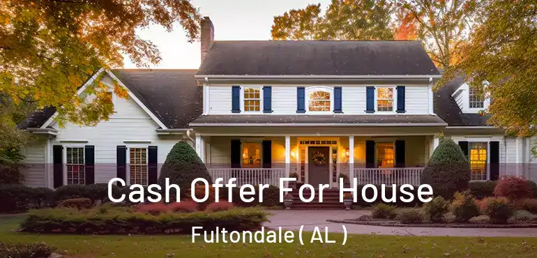  Cash Offer For House Fultondale ( AL )