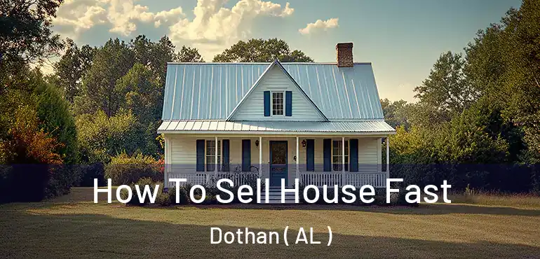  How To Sell House Fast Dothan ( AL )