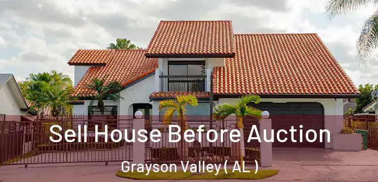  Sell House Before Auction Grayson Valley ( AL )