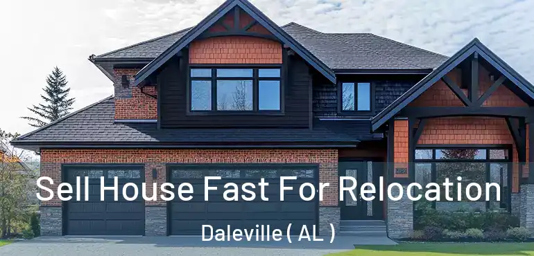  Sell House Fast For Relocation Daleville ( AL )