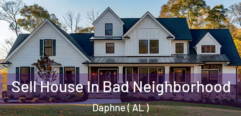 Sell House In Bad Neighborhood Daphne ( AL )