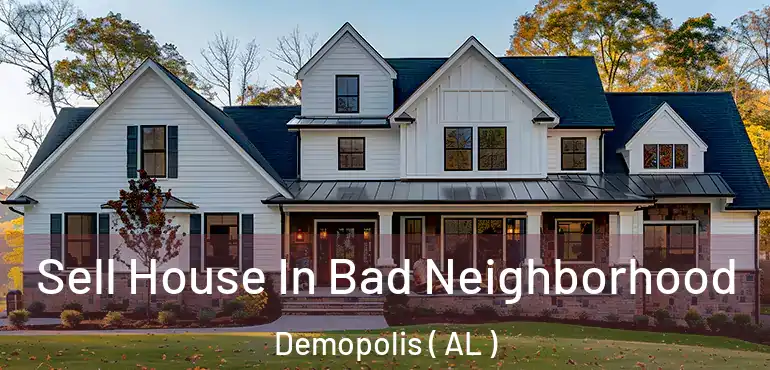  Sell House In Bad Neighborhood Demopolis ( AL )