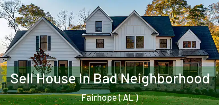  Sell House In Bad Neighborhood Fairhope ( AL )