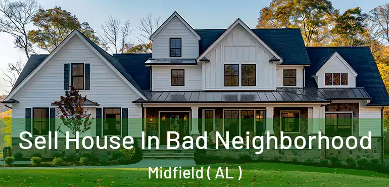  Sell House In Bad Neighborhood Midfield ( AL )
