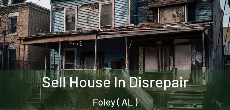  Sell House In Disrepair Foley ( AL )