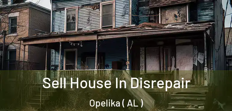  Sell House In Disrepair Opelika ( AL )