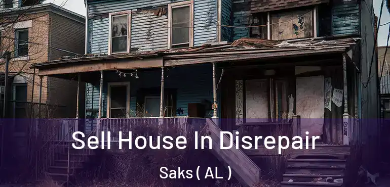  Sell House In Disrepair Saks ( AL )