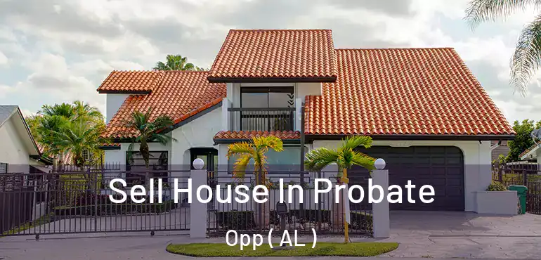  Sell House In Probate Opp ( AL )