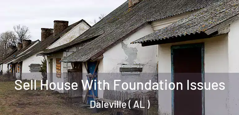  Sell House With Foundation Issues Daleville ( AL )