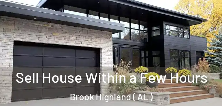  Sell House Within a Few Hours Brook Highland ( AL )