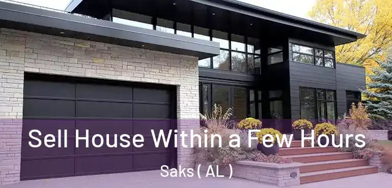  Sell House Within a Few Hours Saks ( AL )
