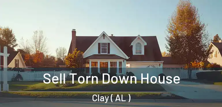  Sell Torn Down House Clay ( AL )