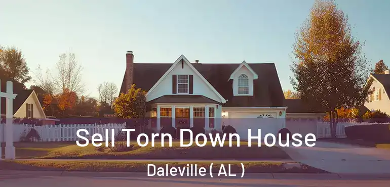  Sell Torn Down House Daleville ( AL )