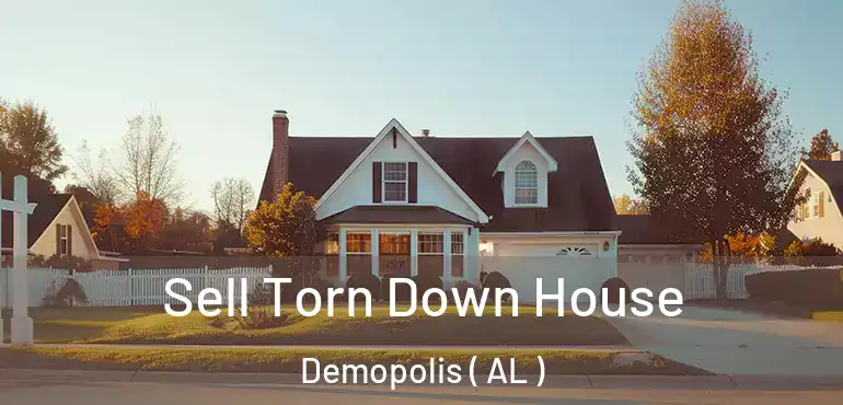  Sell Torn Down House Demopolis ( AL )
