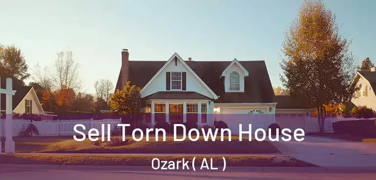  Sell Torn Down House Ozark ( AL )