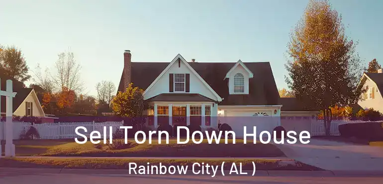  Sell Torn Down House Rainbow City ( AL )