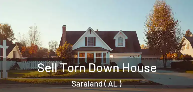  Sell Torn Down House Saraland ( AL )