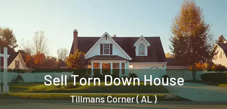  Sell Torn Down House Tillmans Corner ( AL )