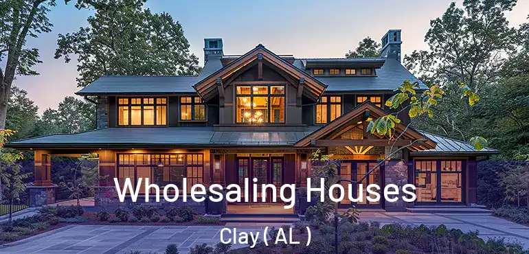  Wholesaling Houses Clay ( AL )