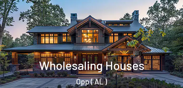  Wholesaling Houses Opp ( AL )