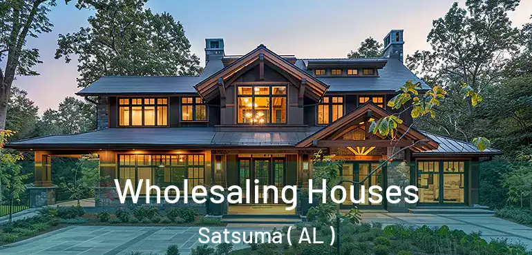  Wholesaling Houses Satsuma ( AL )